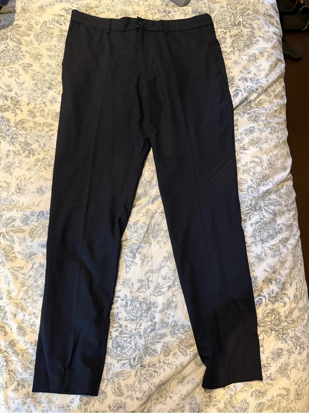 Zara Men's Navy Dress Pants